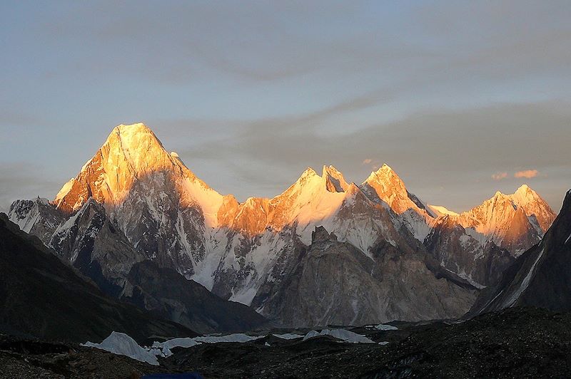 Le Gasherbrum vu du camp de Concordia - Gilgit-Baltistan - Pakistan