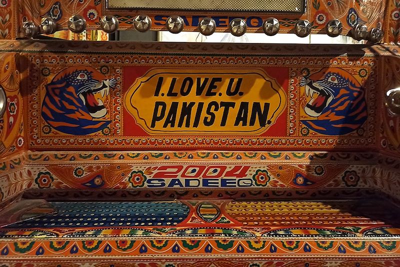 Truck Art à Islamabad - Pakistan