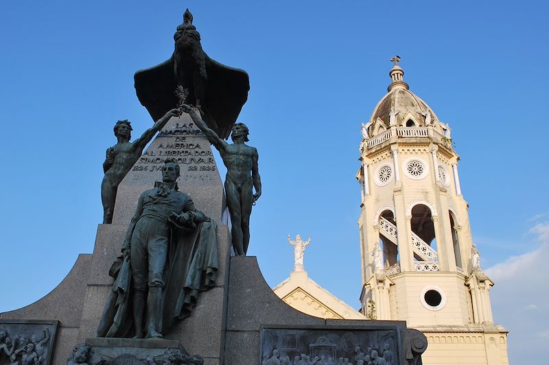 Place Bolivar - Quartier de Casco Antiguo - Panama City - Panama