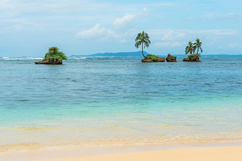 Îlots dans la province de Boca del Toro - Panama