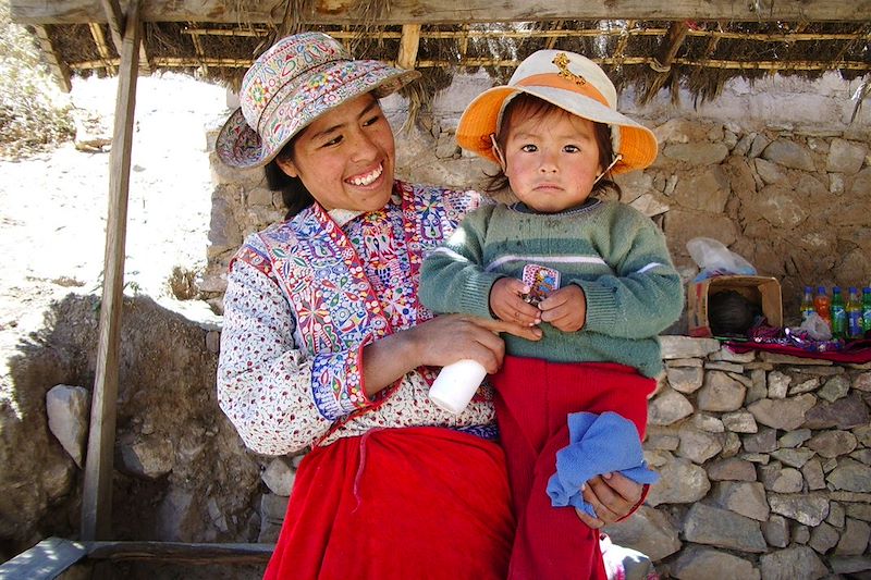 Rencontre dans le Canyon del Colca - Arequipa - Pérou