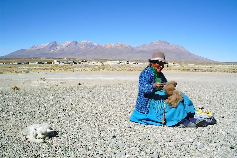 Rencontre dans le Canyon del Colca - Arequipa - Pérou