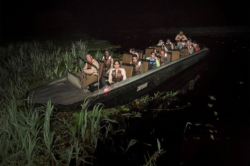 Excursion nocturne en bateau - Amazonie