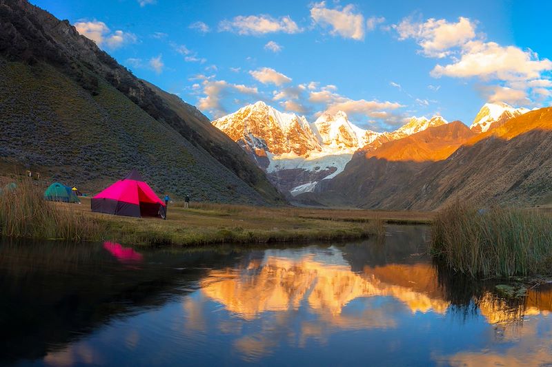 Campement de la Laguna Jahuacocha - Huayhuash - Pérou