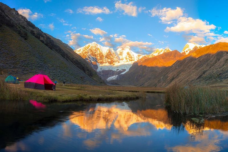 Campement de la Laguna Jahuacocha - Huayhuash - Pérou