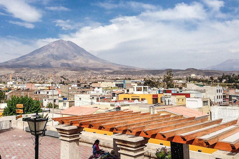 Arequipa et le volcan Misti - Région d'Arequipa - Pérou