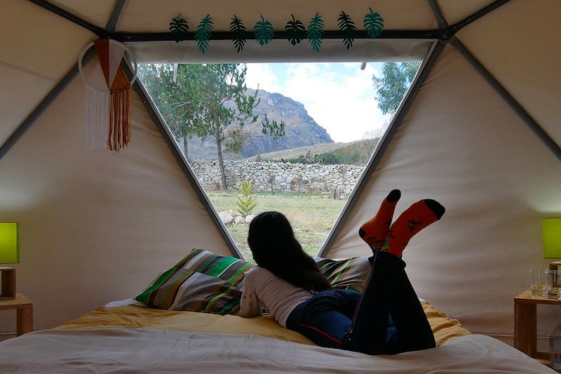 Hébergement à 3600 m d'altitude, près du Parc National Huascaran - Pérou