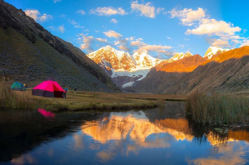 Campement de la Laguna Jahuacocha - Huayhuash - Pérou