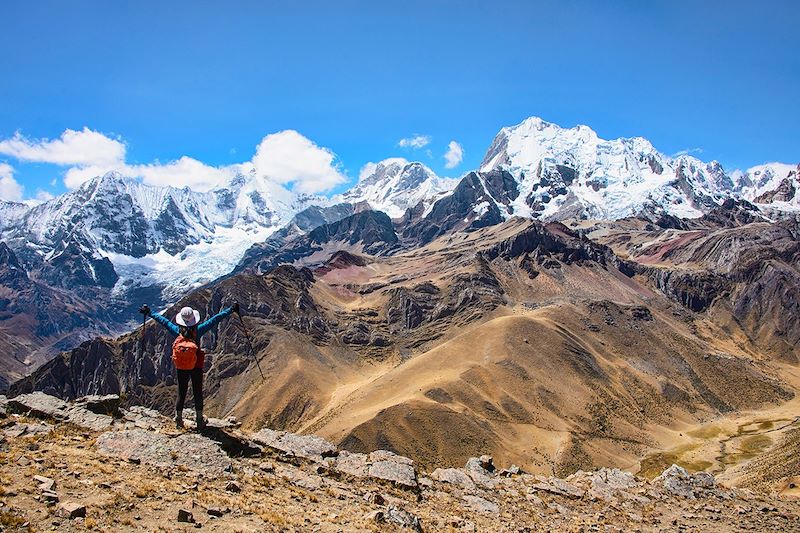 Vue depuis le Cerro Huacrish - Huayhuash - Ancash - Pérou