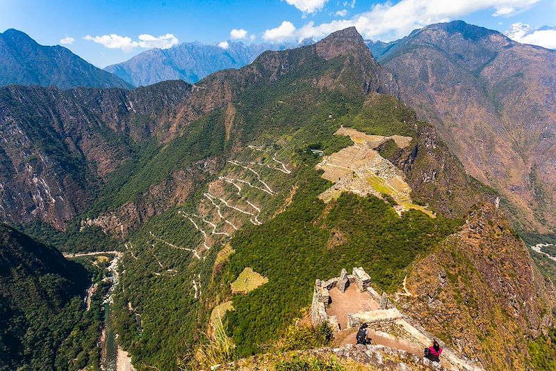 Vue depuis le Huayna Picchu - Cordillère des Andes - Pérou