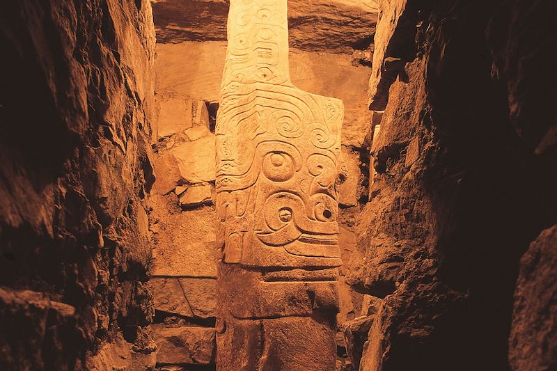 Lanzon monolithe - Chavin de Huantar