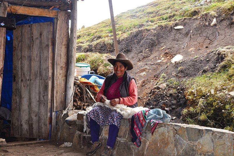 Villageoise - Communauté de Yanama - Pérou