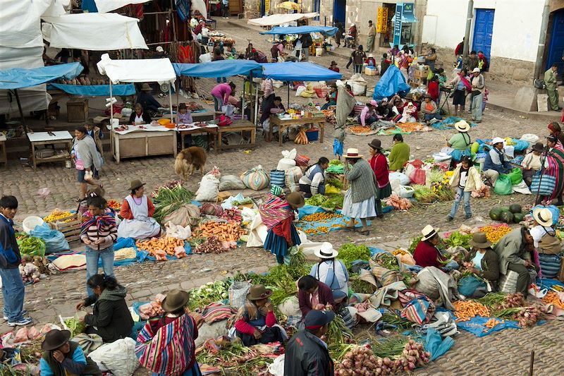 Marché de Pisac - Pérou