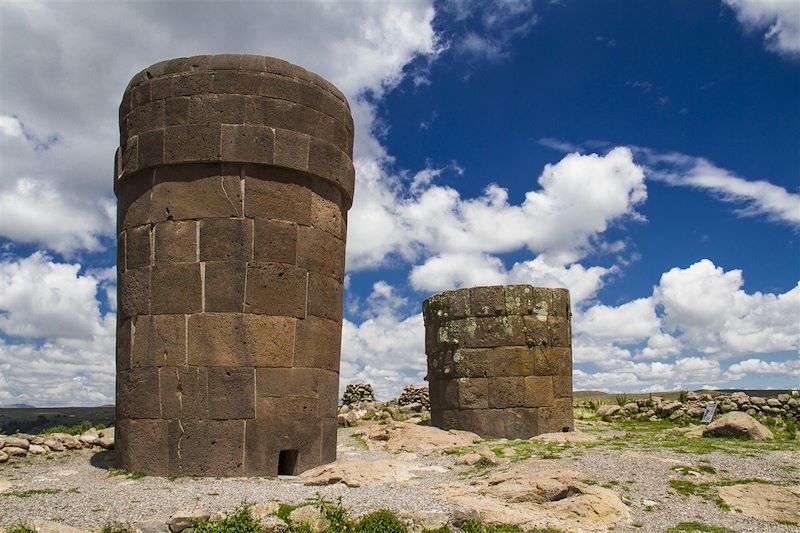 Nécropole inca - Chullpas de Sillustani - Puno - Pérou
