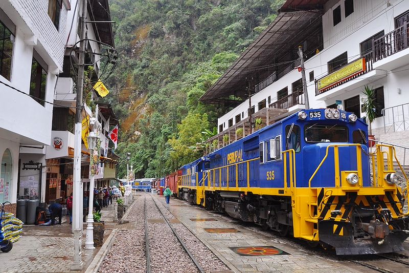 Train pour Aguas Calientes - Pérou