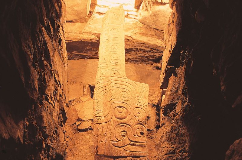 Lanzon monolithe - Chavin de Huantar