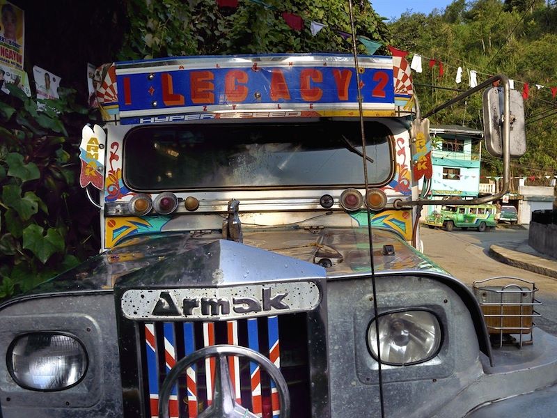 Jeepney à Banaue - Province d'Ifugao - Ile de Luzon - Philippines