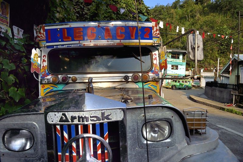 Jeepney à Banaue - Province d'Ifugao - Ile de Luzon - Philippines