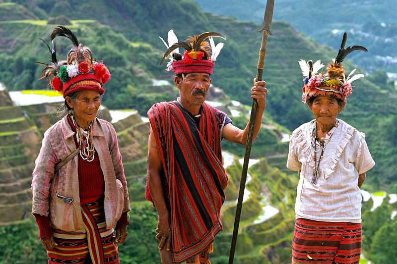 Trek aux Philippines, au nord de Luzon, à la rencontre des Ifugaos et le long des rizières de Banaue suivi d’un repos sur les plag