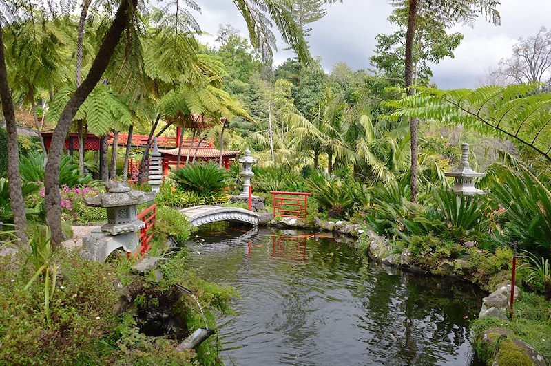 Jardin japonais - Jardin Tropical de Monte - Madère - Portugal