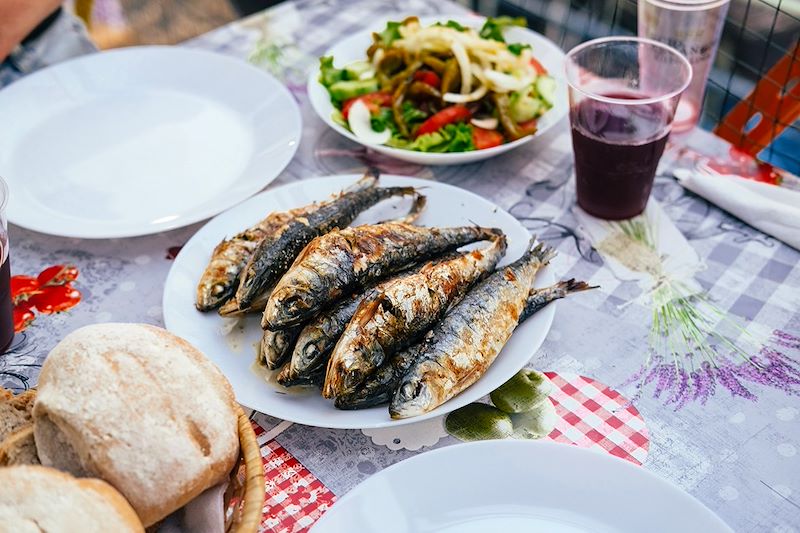 Sardines grillées - Portugal