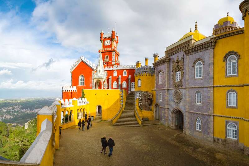 Palace de Pena à Sintra - Portugal