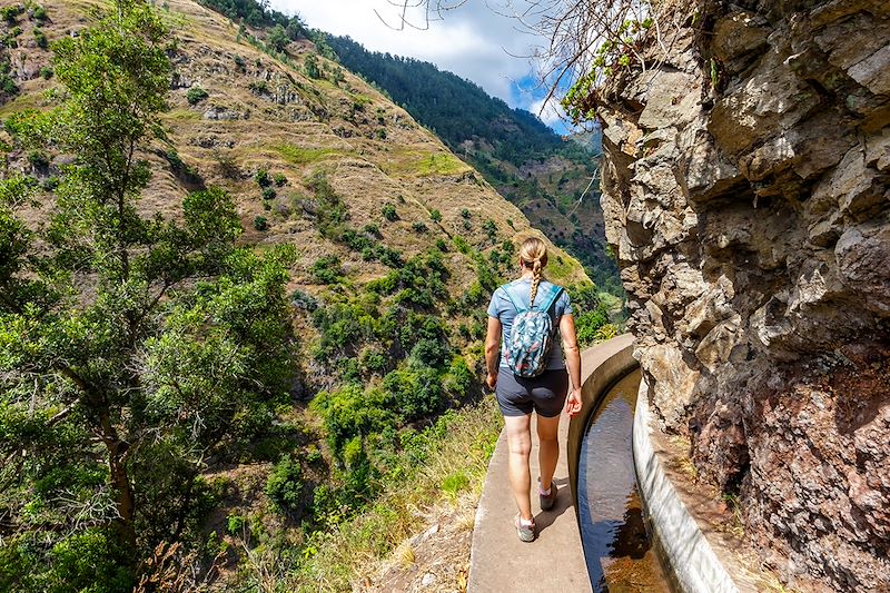 Randonnée le long de la Levada Nova - Madère