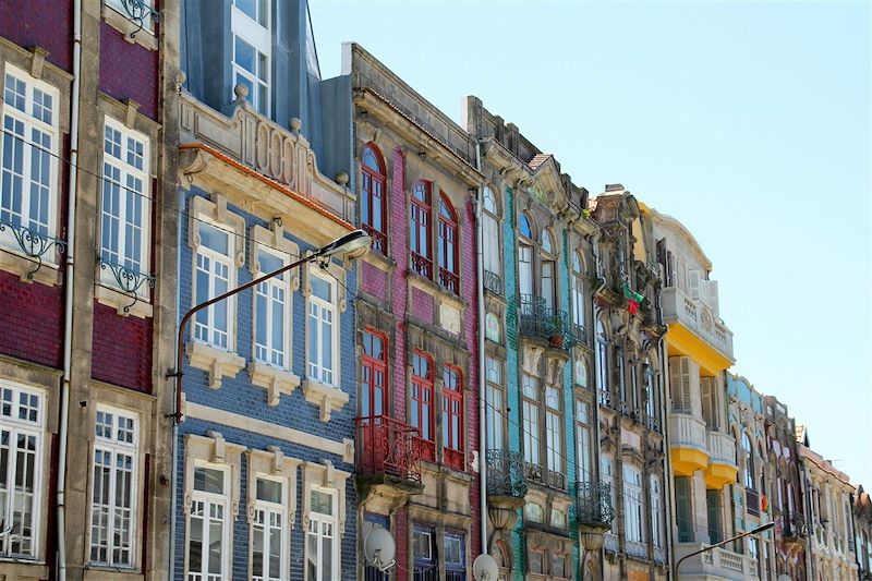 Façades d'immeubles - Porto - Portugal