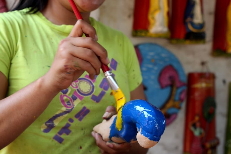 Artisanat à Aregua - Paraguay