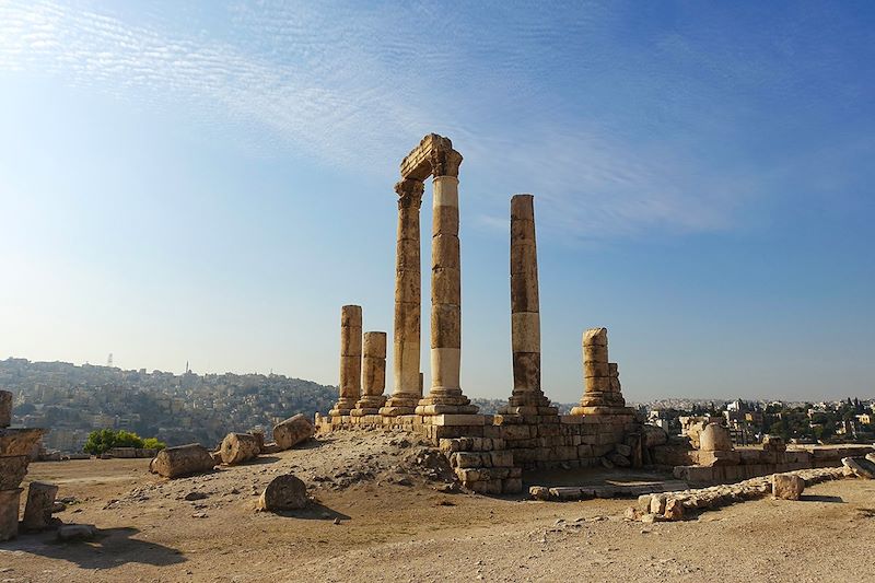 Vestiges romains à Amman - Gouvernorat d'Amman - Jordanie