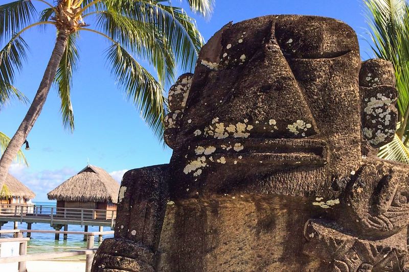 Tiki, le symbole Polynésien - Moorea - Polynésie