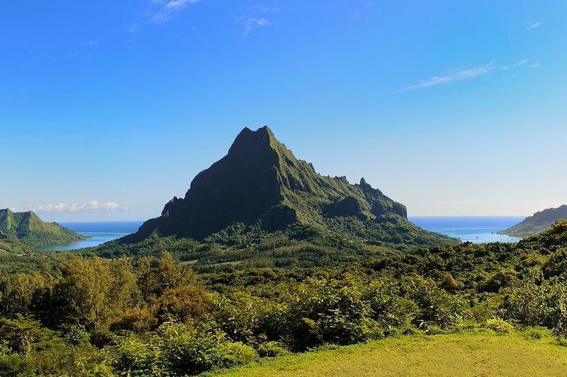 Vue depuis le belvédère de Moorea - Polynésie