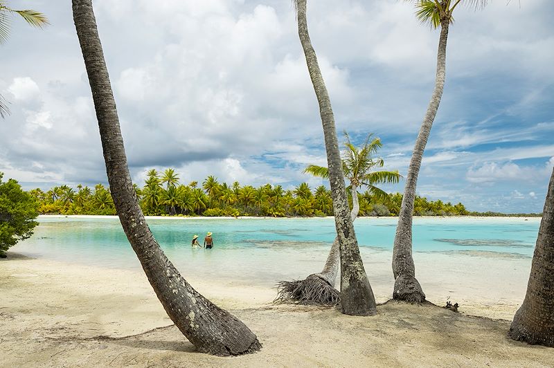 Plage à Fakarava - Îles Tuamotu - Polynésie française