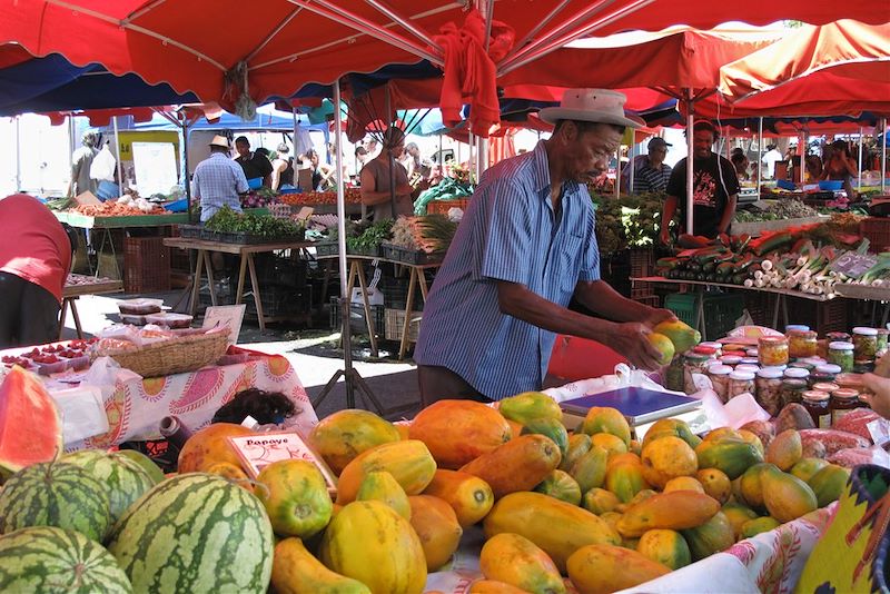 Marché de Saint Gilles - La Réunion