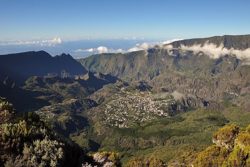 Vue sur Cilaos - La Réunion