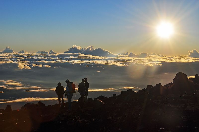 Lever de soleil sur le Piton des Neiges - Île de la Réunion