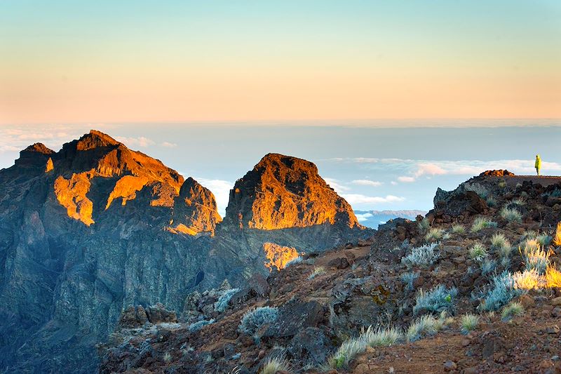 Le Gros Morne vu depuis le Piton des Neiges - La Réunion