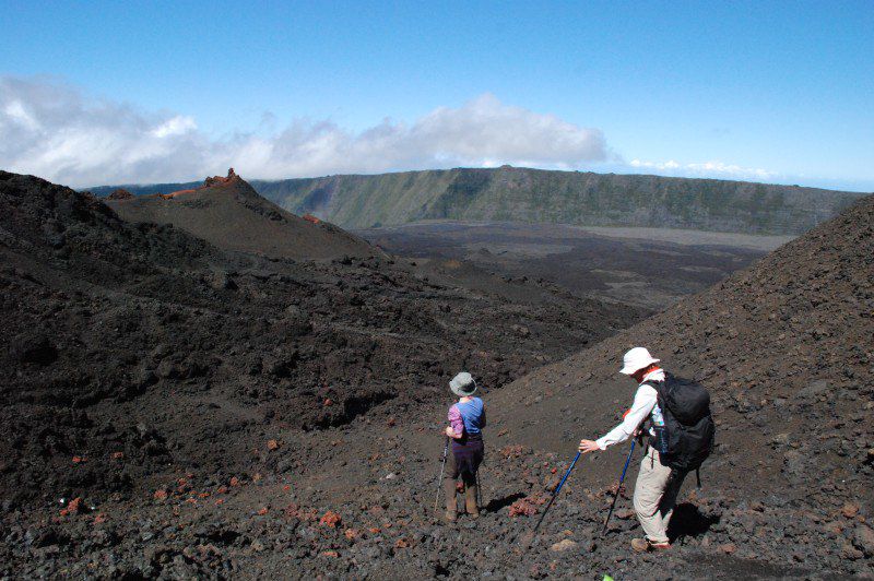 Le Piton de la Fournaise – île de la Réunion