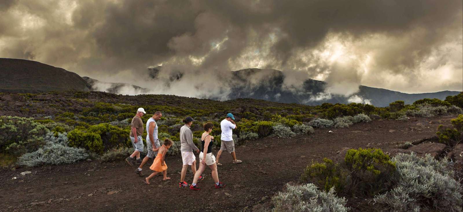 Voyage à pied : Gravir le volcan des océans