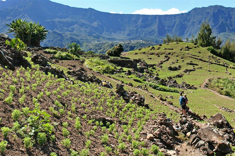 Randonnée dans le cirque de Cilaos - Parc national de La Réunion - La Réunion