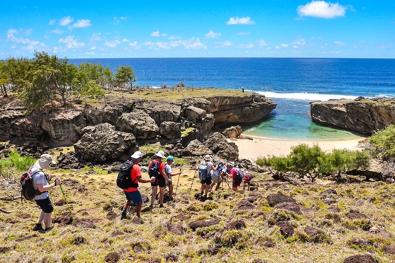 Arrivée au Trou d'Argent - Rodrigues