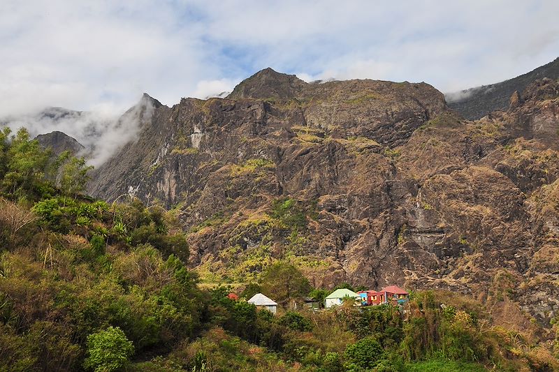 Paysage entre Mafate et Roche Plate - La Réunion