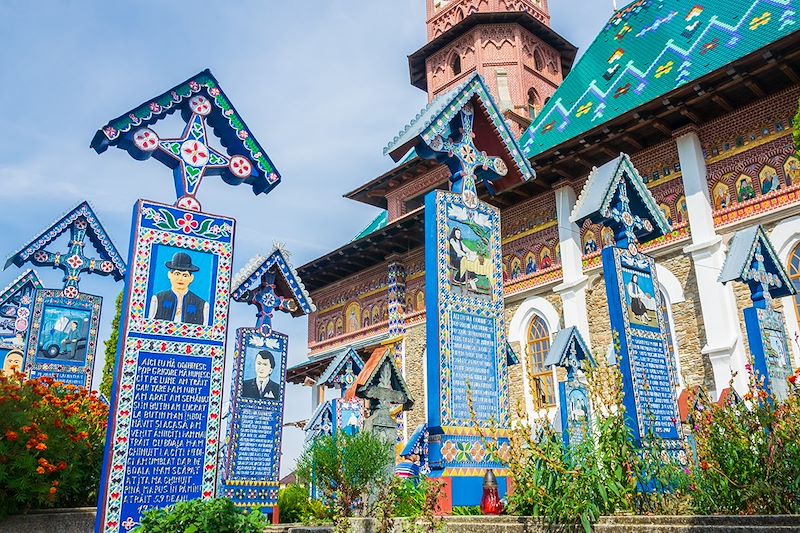 Cimetière joyeux de Sapanta - Maramures - Roumanie