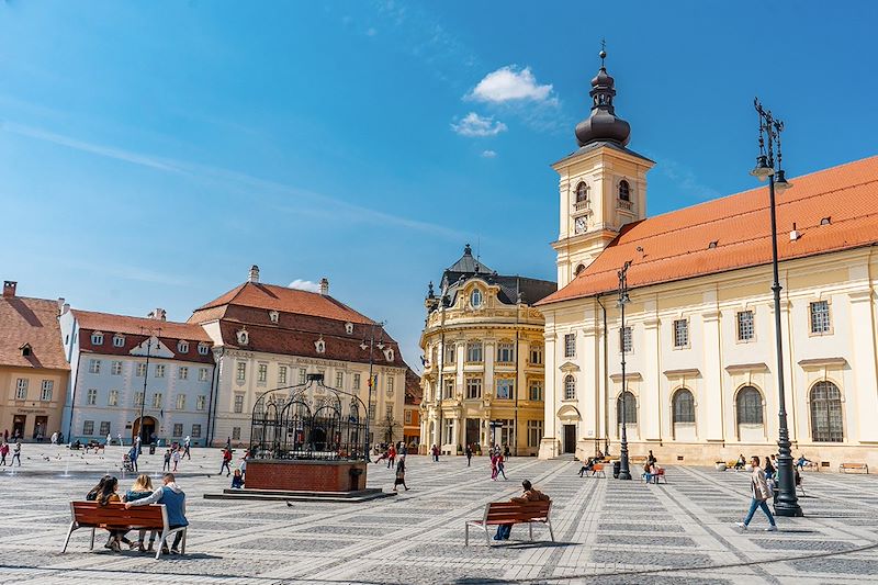 Piata Mare à Sibiu - Transylvanie - Roumanie