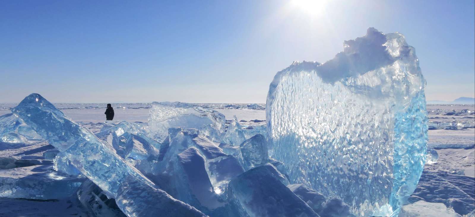 Trek - Russie : Traversée à pied du lac Baïkal gelé