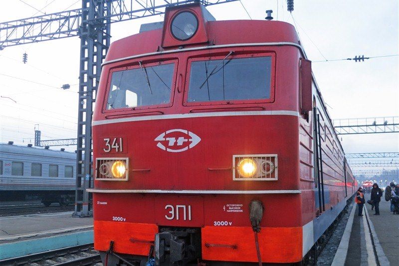 Locomotive du transsibérien - Sibérie - Russie
