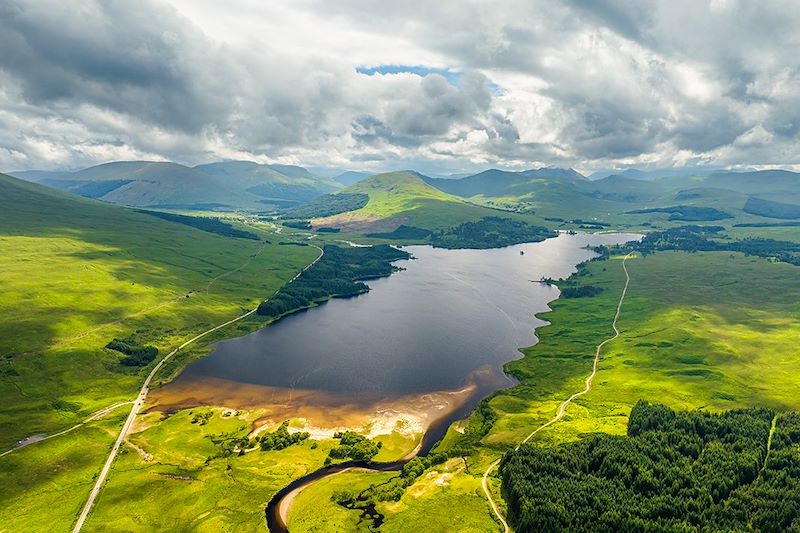 Loch Tulla et Beinn Dorain - Vallée de Glencoe - Écosse