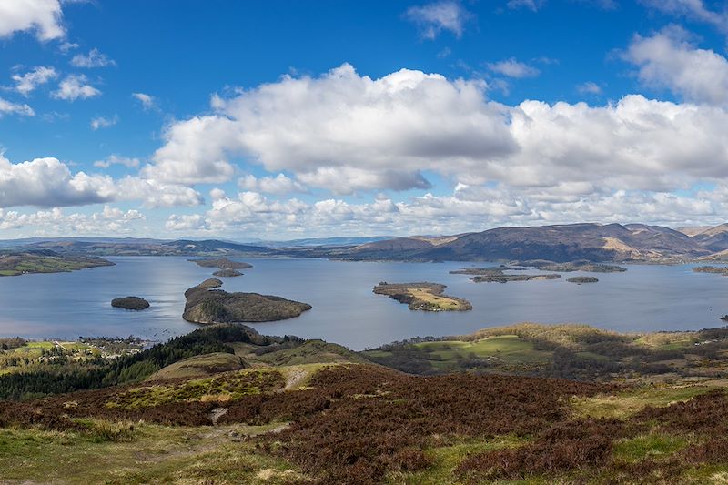 Vue sur le Loch Lomond - Écosse