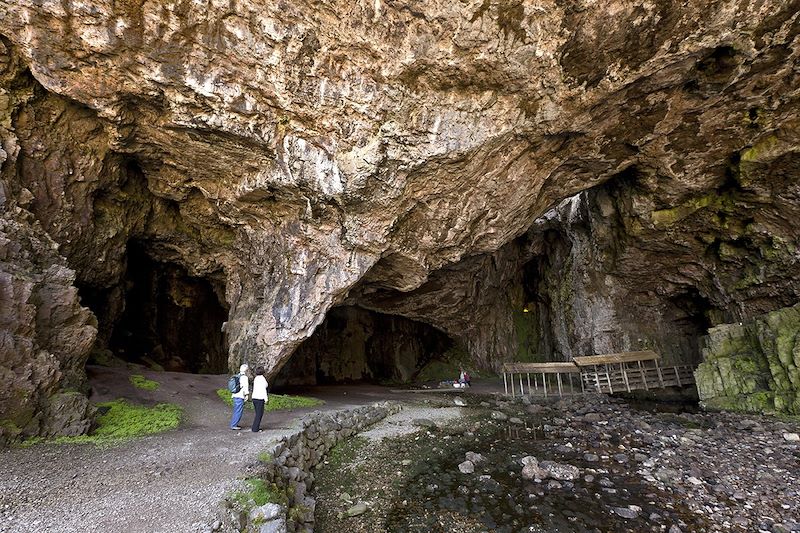 Grotte de Smoo près de Durness- Écosse