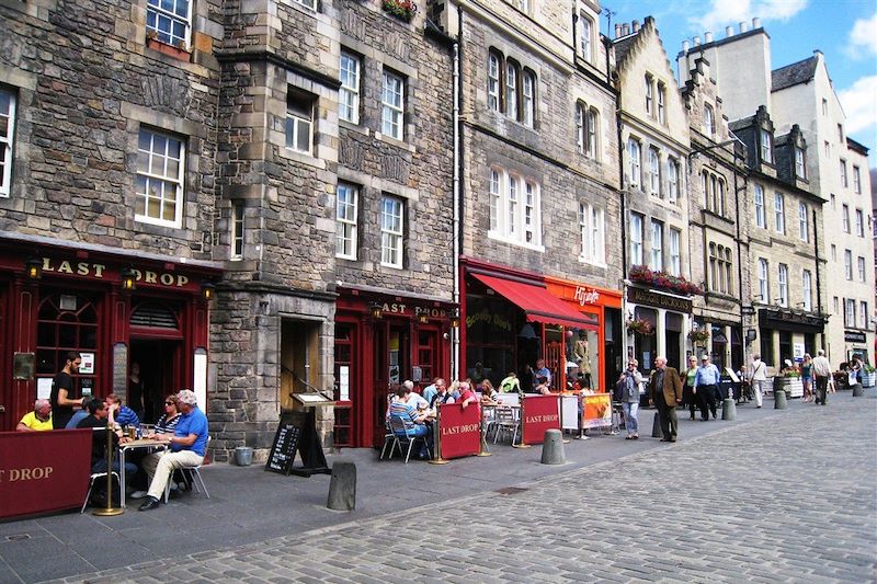 Dans les rues d'Edimbourg - Ecosse